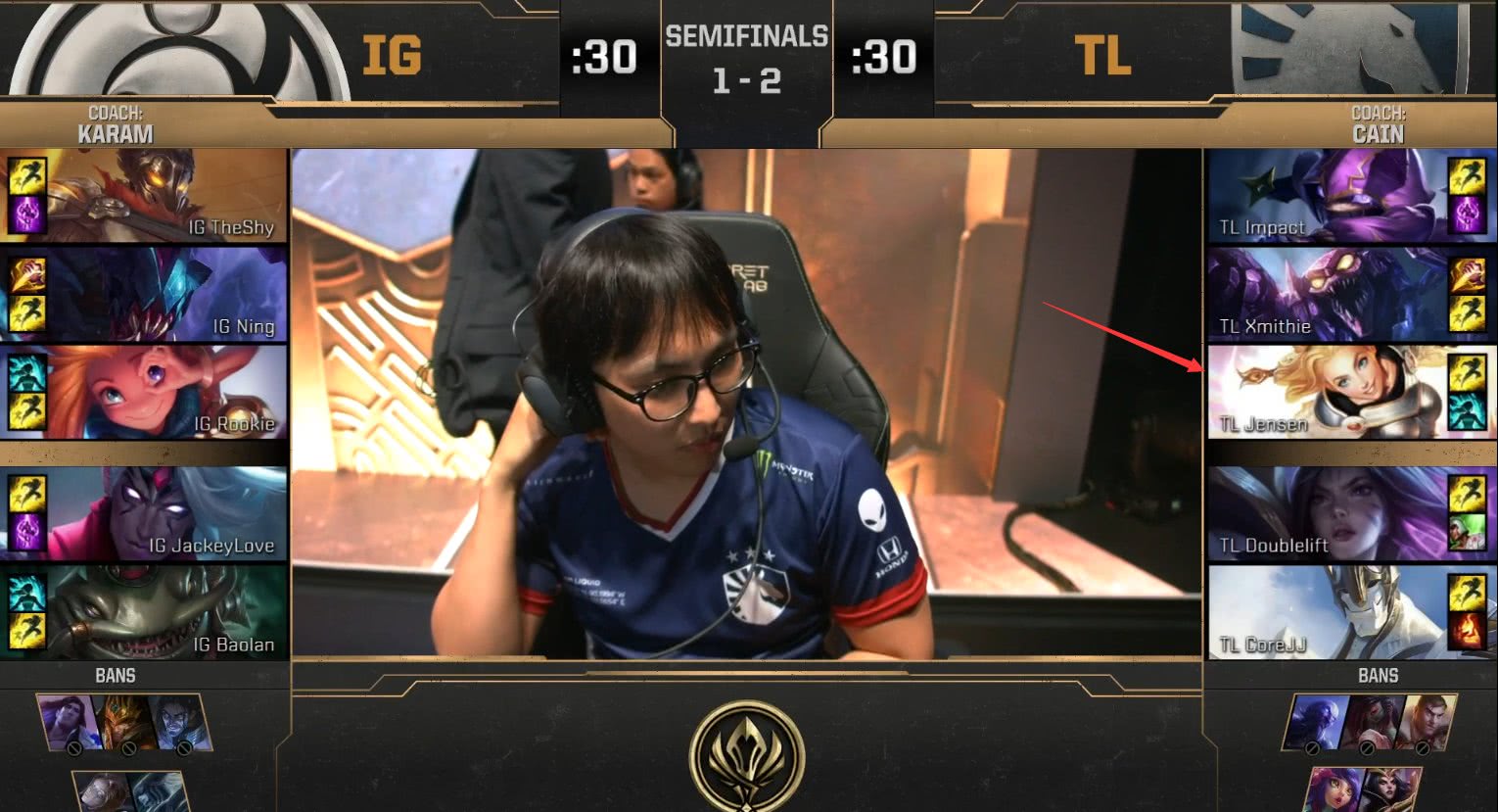 西亚卡姆爆冷击败IG，比分优势明显引爆全场！